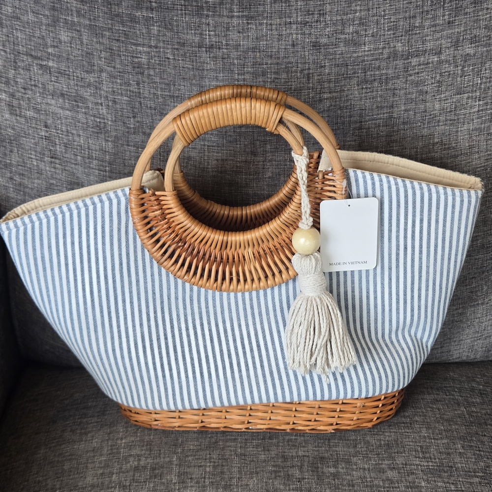 Straw Studios Straw Tote Bag